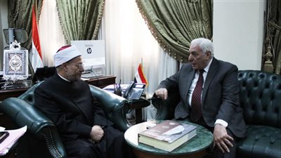 مفتي الجمهورية يستقبل أمين عام رابطة الجامعات الإسلامية 