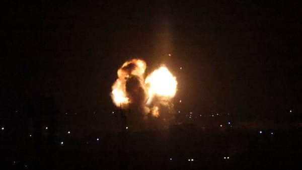 غارات على مواقع في