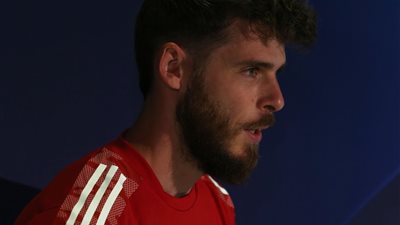 دي خيا يتحدث عن استعداد مانشستر يونايتد لمسابقة دوري أبطال أوروبا 