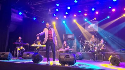 محمد العلايلى يشعل ساقية الصاوي بحضور كامل العدد| صور