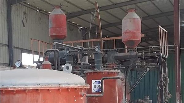 ضبط مصانع دون ترخيص