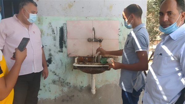 توصيل المياه بالمنطقة