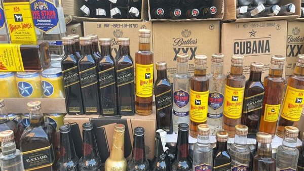 ضبط خمرة وويسكي في