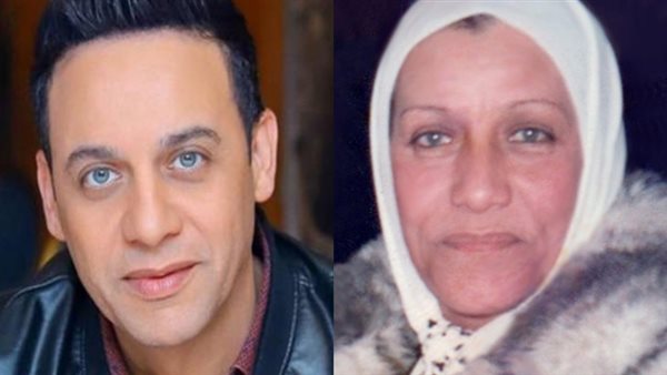 مصطفى قمر ووالدته