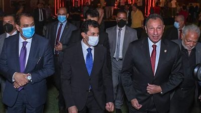 احتفالية الأهلي بالنجمة العاشرة.. وزير الرياضة: كل التهنئة والتقدير لهذا التفوق الرياضي