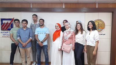 خلال زيارتهم مدينة العلمين.. أوائل الثانوية العامة: نفتخر بتقدم بلادنا بقيادة السيسي