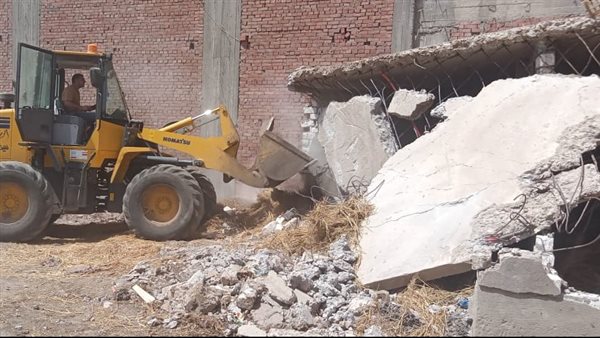 إزالة تعديات بكفر