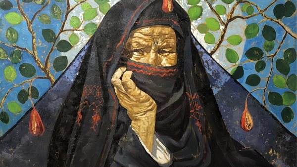 إحدى اللوحات المشاركة