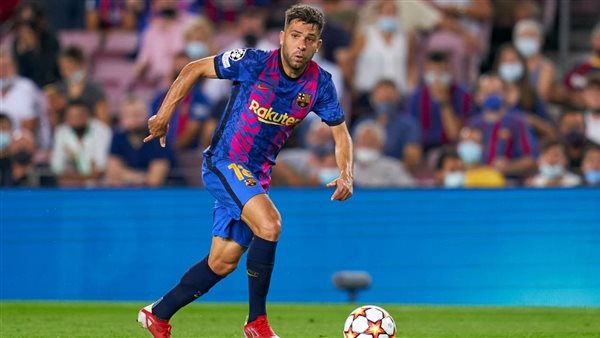 جوردي ألبا لاعب برشلونة