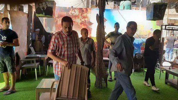 رصد مقهي مخالف بالإسكندرية