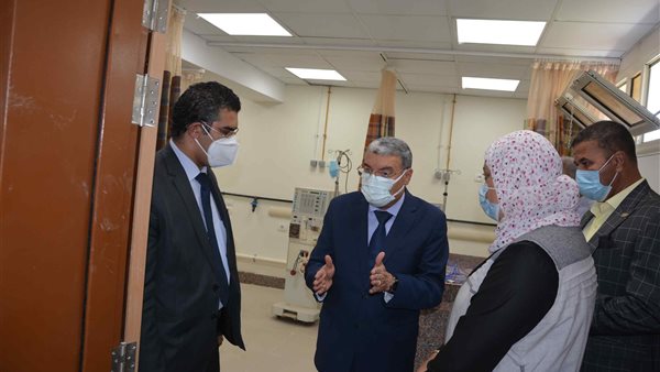 محافظ المنيا يتفقد