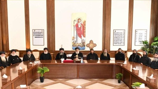 البابا تواضروس والوفد