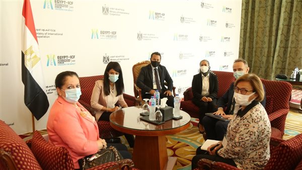 وزيرة التعاون الدولي