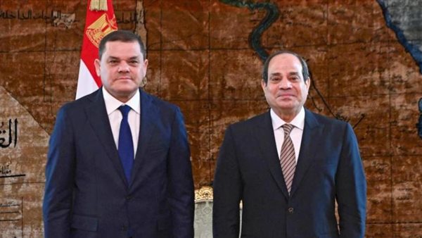 السيسي والدبيبة (