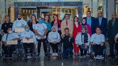مؤسسة مصر للصحة والتنمية المستدامة وشركة امتنان تكرمان أبطال البارالمبية المشاركين في دورة طوكيو 2021 │ صور