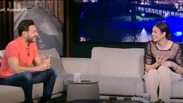 أحمد زاهر وهنادي