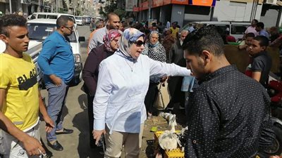 التحفظ على 62 حالة إشغال خلال حملات بغرب الإسكندرية