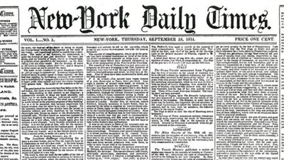 نيويورك تايمز.. رحلة الصحيفة الرائدة في العالم خلال 170 عاما