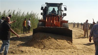 الثروة السمكية تقود حملة مكبرة لإزالة التعديات على أراضي الدولة