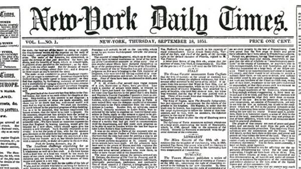 اول عدد للنيويورك