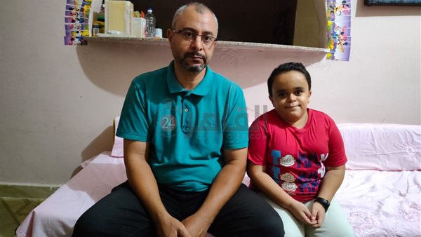 الطفل محمد المصاب