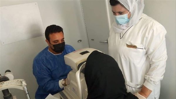 قافلة طبية بقرية