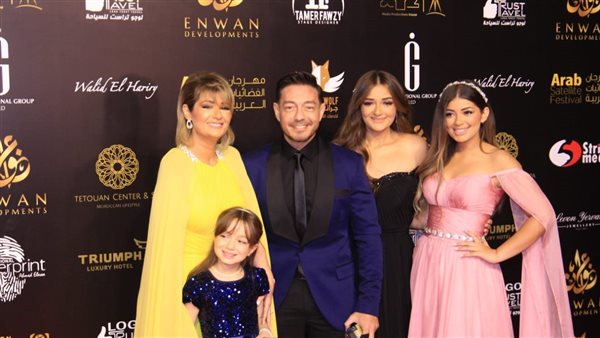 أحمد زاهر وعائلته