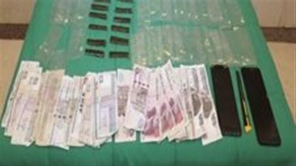 جانب من المضبوطات