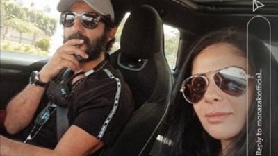 أحمد حلمي بـ لوك مختلف مع منى زكي في أحدث ظهور | صورة