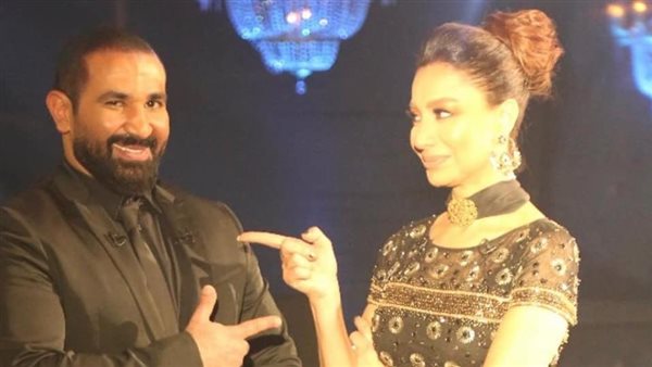 بسمة وهبة وأحمد سعد