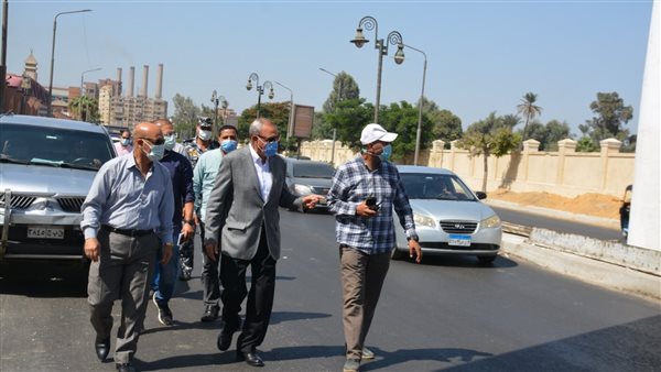 محافظ القليوبية يجري
