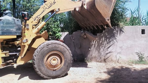 حملة إزالات بأسيوط