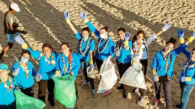 حملة مصرية لتنظيف الشواطئ تحطم رقمًا قياسيًا في موسوعة جينيس