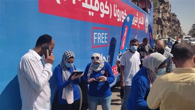 انطلاق فعاليات حملة معًا نطمئن.. سجل الآن ببورسعيد | صور وفيديو