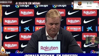 آخرها الكلاسيكو.. برشلونة يمدد ثقته في كومان لـ3 مواجهات مقبلة