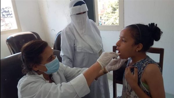 قافلة طبية بقرية