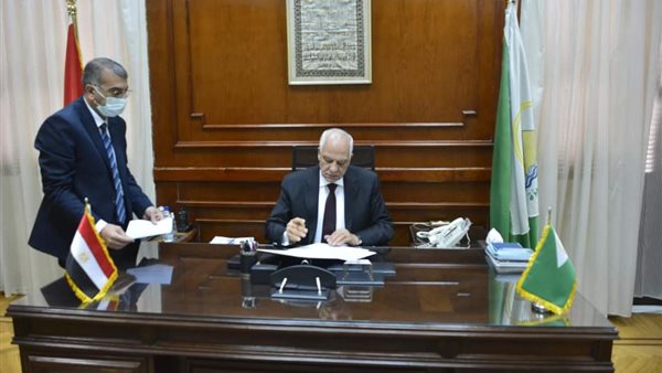  محافظ الجيزة يعتمد