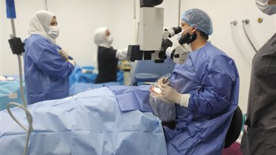 بدء التشغيل الفعلي لمستشفى طب وجراحة العيون بالمجمع الطبي الدولي بالأقصر 