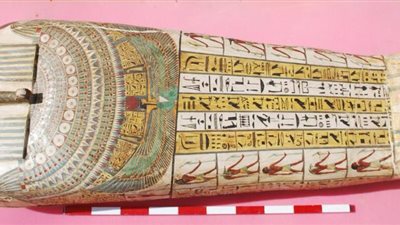 تابوت أثري للكاهن بسماتيك يغادر إلى الإمارات للمشاركة في معرض إكسبو دبي 2020