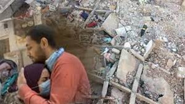 عقار جسر السويس المنهار