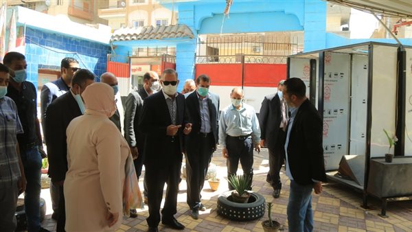 محافظ كفر الشيخ يتفقد
