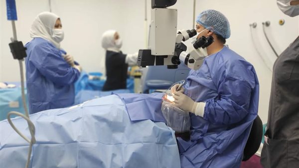 جانب من تشغيل مستشفى