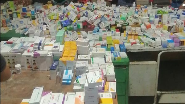 ضبط أدوية مجهولة