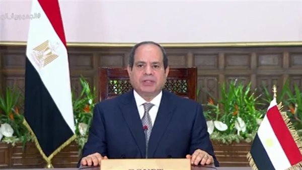 الرئيس السيسي خلال