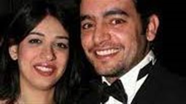 هاني سلامة وزوجته