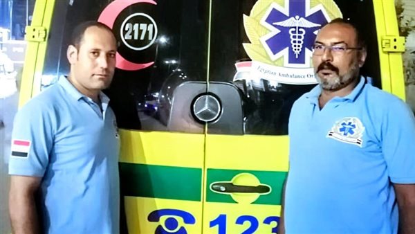 مسعف أمين وسائق شهم