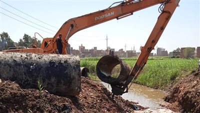 استرداد 26 ألف متر من أراضي الدولة بالدقهلية