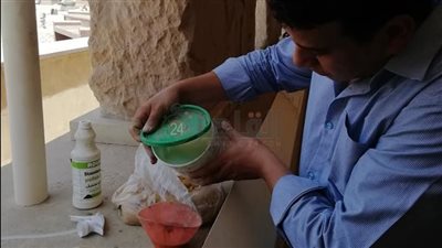 نكشف تفاصيل ترميم القطع الأثرية بمتحف مسلة المطرية | صور 