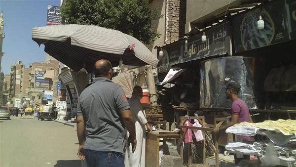 إزالة التعديات بشوارع