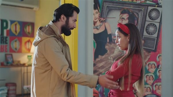 جميلة عوض وأحمد حاتم